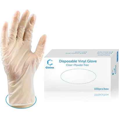 Disposabel Vinyl gloves Size L (Malaysia)